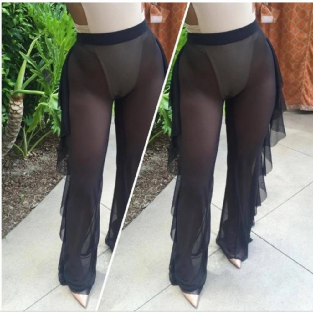 Sheer Fashion Beach Pants (Cover Up)